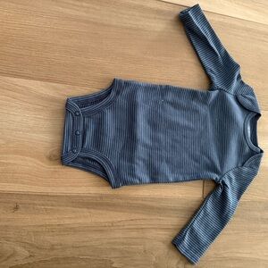 Carter's Navy Long Sleeve Bodysuit